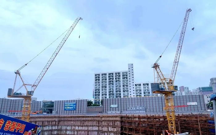 闪耀韩国 | FH至尊塔机深耕海外高端市场