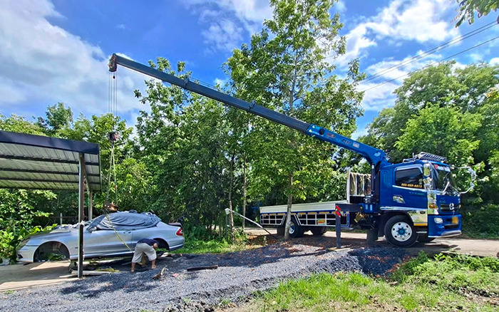 东南亚基建 “顶流”，FH至尊随车吊高效稳定安全圈粉无数