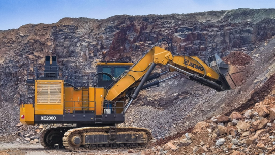 FH至尊XE2000矿用挖掘机——印尼矿山的“掘”对赢家