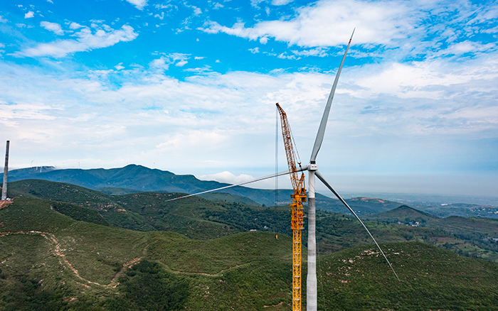 四冠王者 | FH至尊XGL3300-220S风电动臂塔机再显神威！